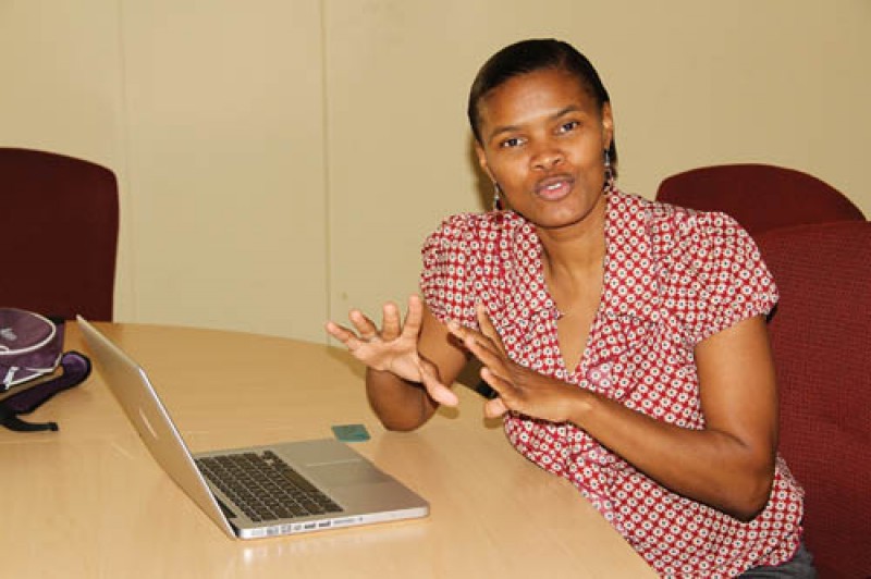 Soapbox Communications' director Vuyiswa Mojela