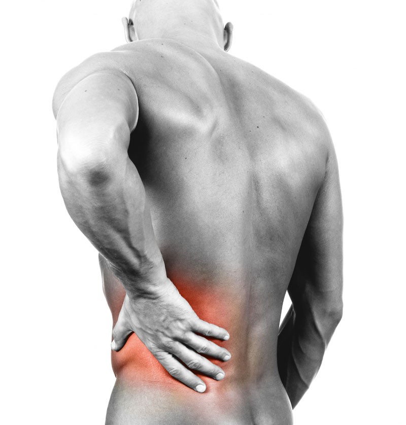 An artistic illustration of back pain. PIC: PAINKICKERS.COM