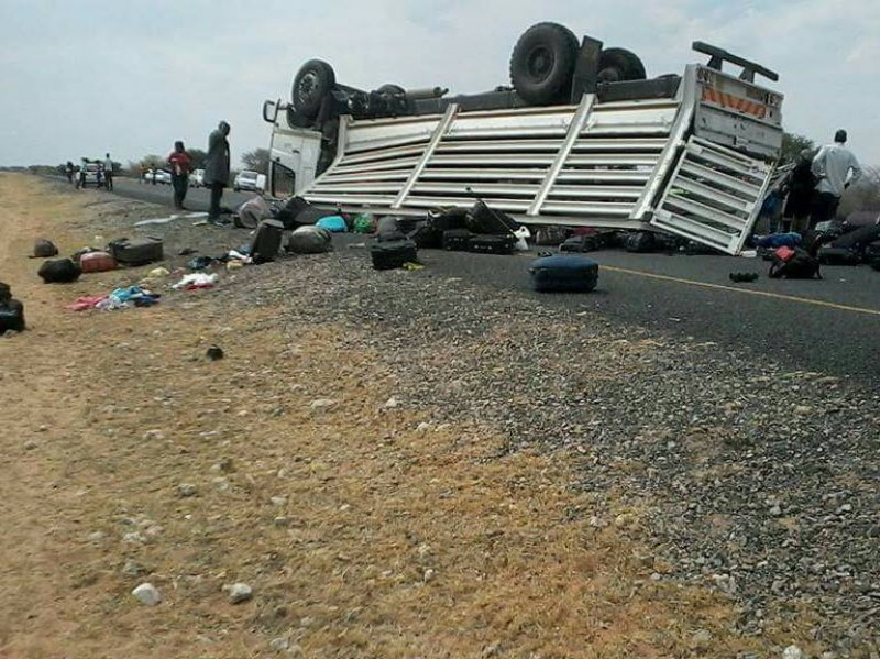 The scene of the accident