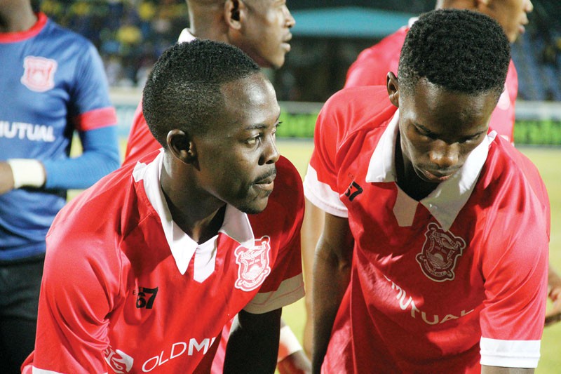 Staying focused: GU players have to remain focused amid boardroom squabbling. PIC: KABO MPAETONA