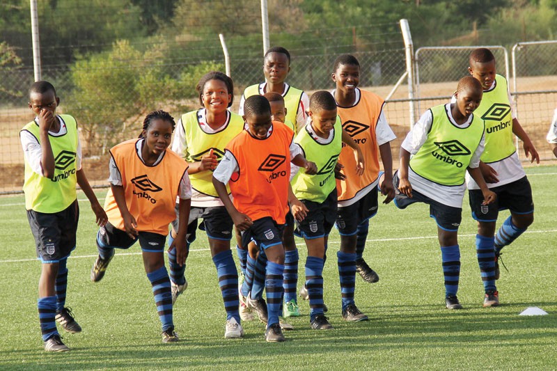 Happy to face Namibia: The women's Under 17 side get their World Cup campaign underway on Sunday. PIC: KENNEDY RAMOKONE