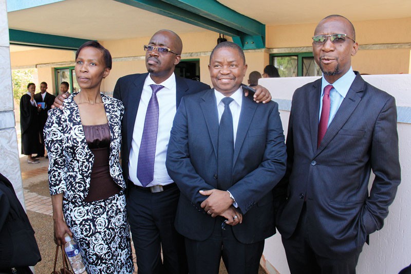Suspended judges, Mercy Gareekwe, Key Dingake, Modiri Letsididi and Rainer Busang