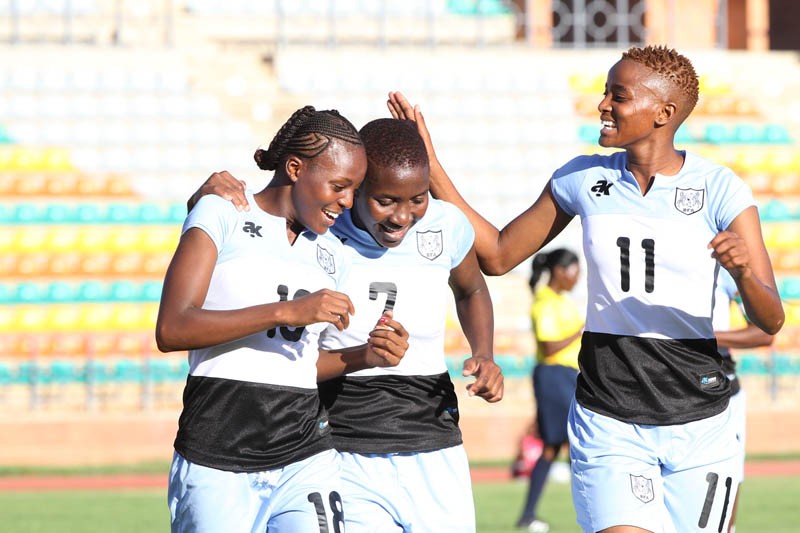 The Zebras want to kick-out Banyana Banyana PIC: KAGISO ONKATSWITSE