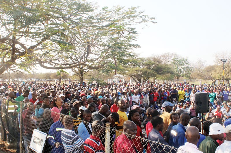 The closure of the mine has brought misery for many of them