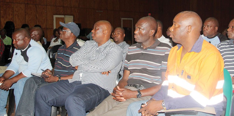 Constructors attending the FCC Mayors brief about ESP program-1. PIC: KEOAGILE BONANG