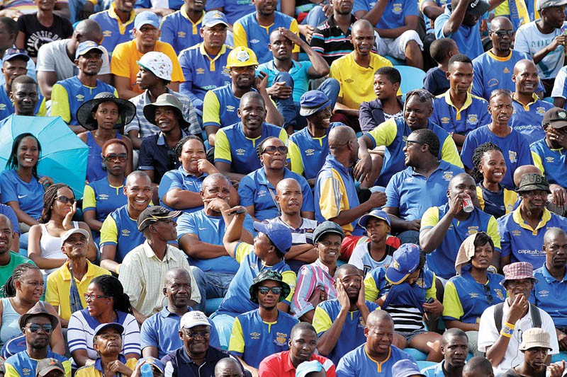 Rollers fans. PIC: KABO MPAETONA
