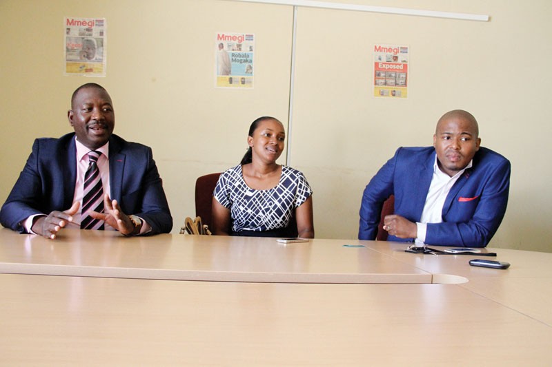 Samuel Kealotswe, Arifah Modisane and Gugu Mavuma