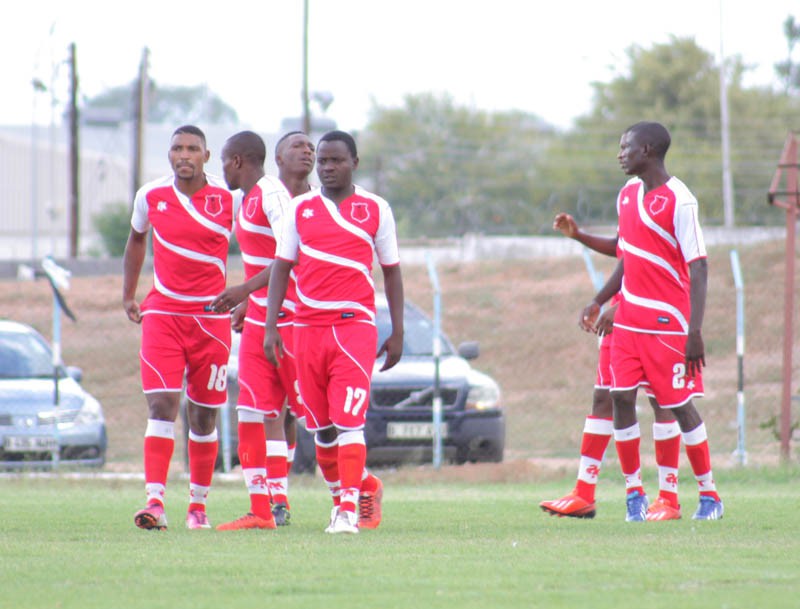 Sua Flamingoes FC players. PIC: KEOAGILE BONANG