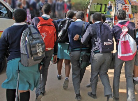 Children are still fighting for their education FILE PIC