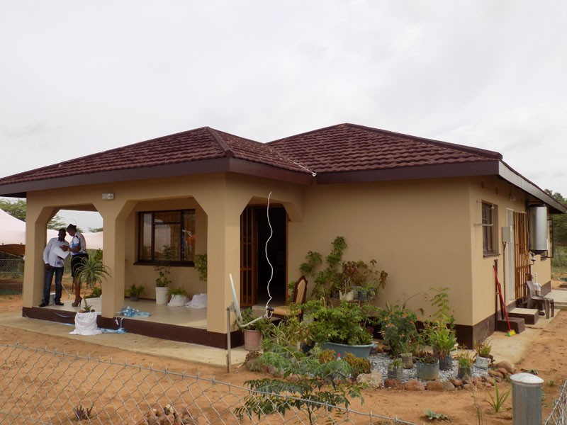 The new house for the Matthys