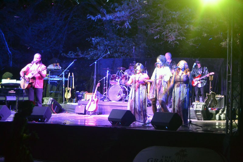 Summer of 79 Band perfoming Dobbie Grey's Drift away with Cedric Ncube on the lead vocals