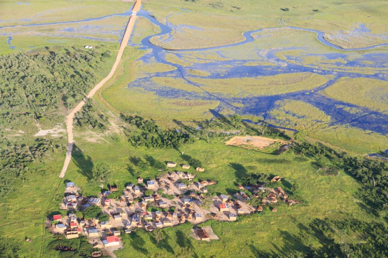 The Angolan highlands are the source of the Okavango delta PIC: THALEFANG CHARLES