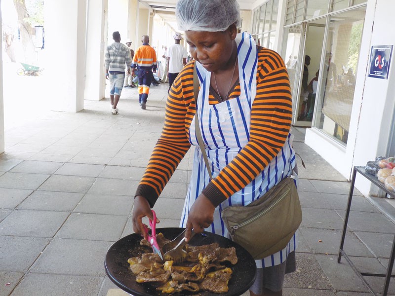 Jwaneng hawkers will soon have designated stalls, thanks to Debswana