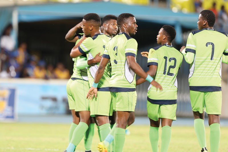 Platinum Stars celebrating.PIC: KENNEDY RAMOKONE