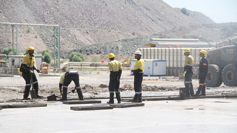 Debswana workers