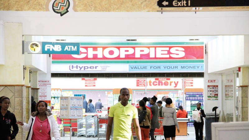 Choppies currently has 70 stores in South Africa
