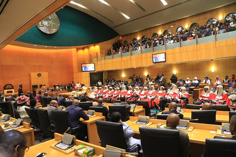 Parliament during Masisi inauguration ceremony PIC. THALEFANG CHARLES