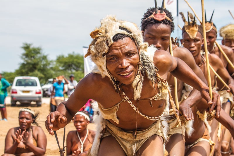 Basarwa Dance PIC:THALEFANG CHARLES