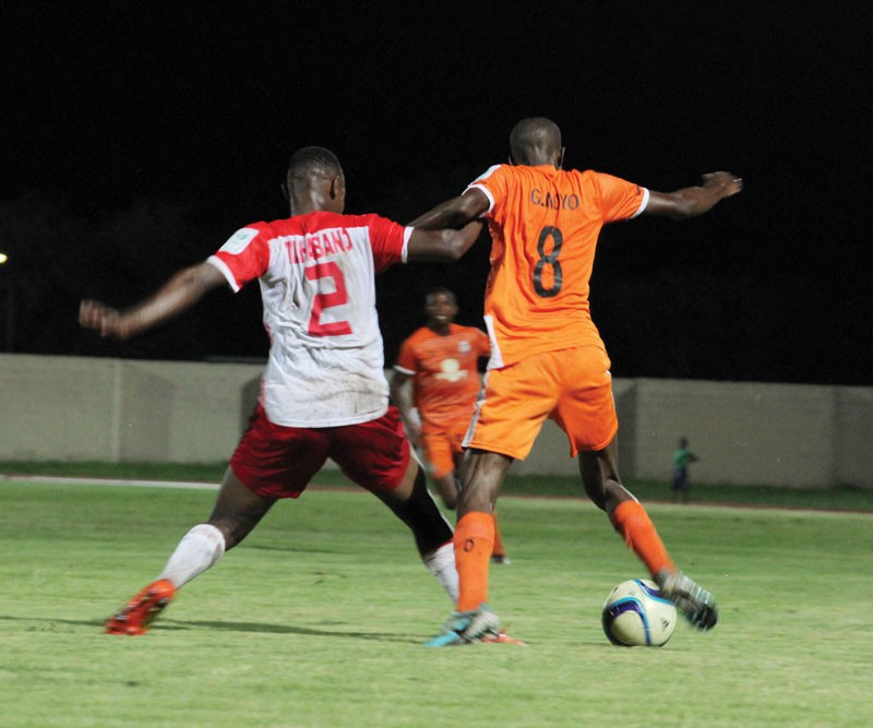 Moyo (right) has left Orapa PIC: KEOAGILE BONANG
