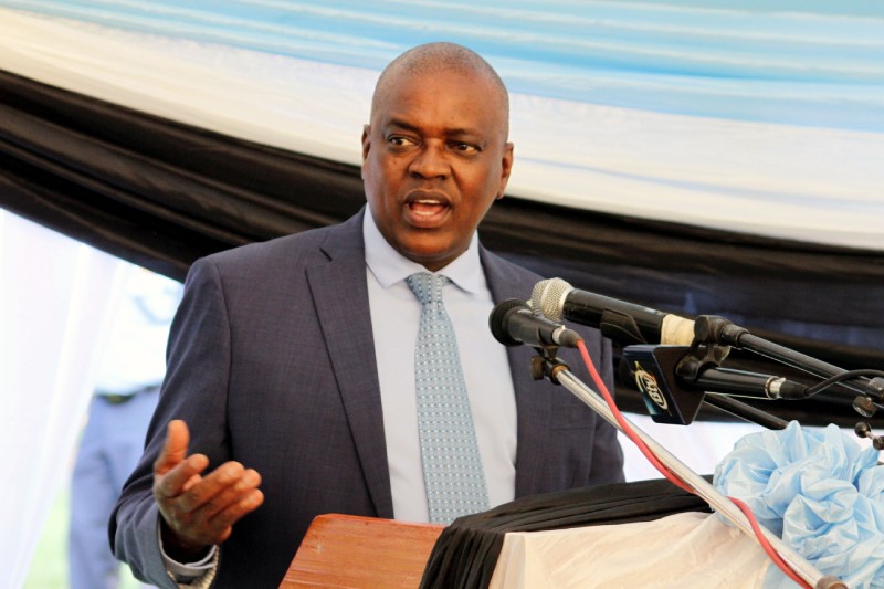 President Masisi addresing Francistown elders during his 1 year celebration as head of state at Thapama hotel PIC: KEOAGILE BONANG