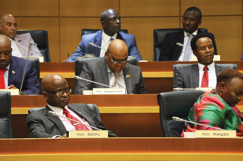 BDP MP's in Parly