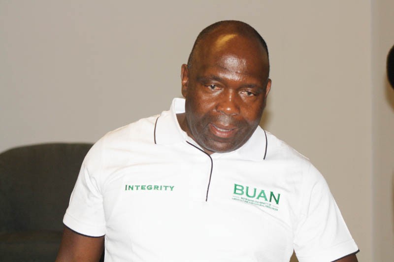 BUAN Professor Daniel Motlhanka Botswana's only Professor of Pharmacognosy. PIC: PHATSIMO KAPENG