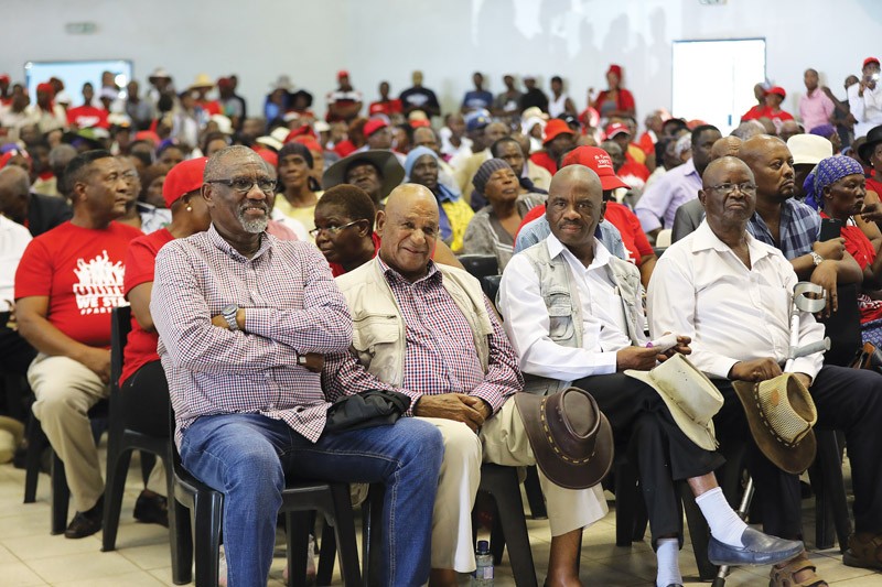 BDP Serowe meeting PIC: THALEFANG CHARLES