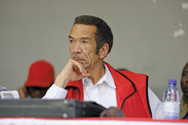 Ian Khama PIC: THALEFANG CHARLES