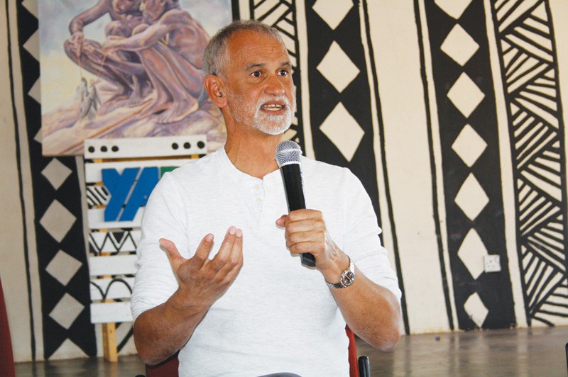 Mike Van Graan PIC: PHATSIMO KAPENG