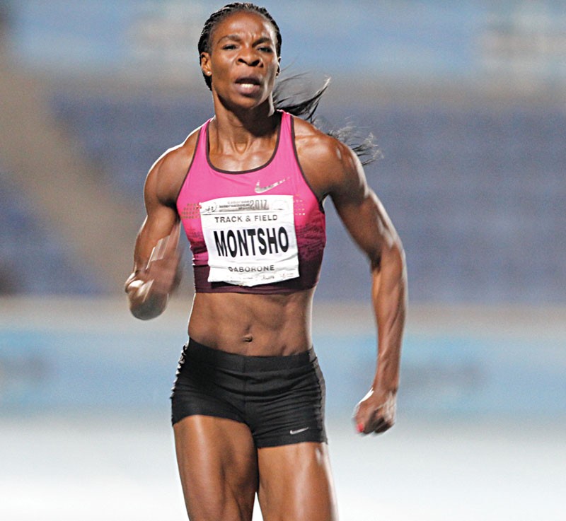 Amantle Montsho. PIC. KENNEDY RAMOKONE