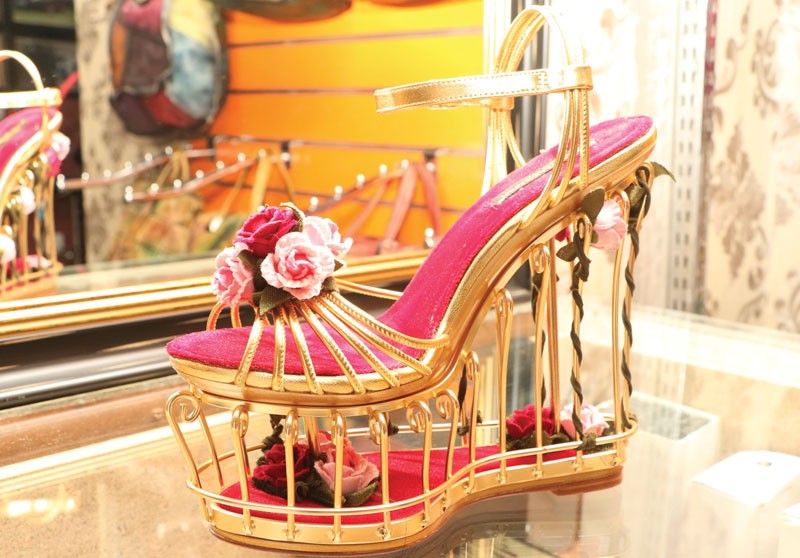 The uniqueness of Kavindama's range of shoes differs from designs and soles PIC: Moreri Sejakgomo
