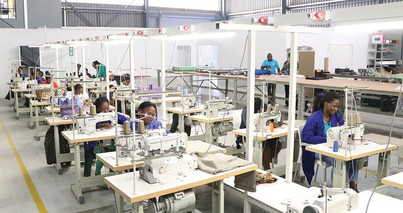 The textile sector offers jobs mostly for young, semi-skilled women