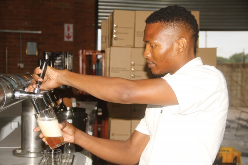 Big Sip has different beer flavours like Golden ale and mandarina PIC:MOMPATI TLHANKANE