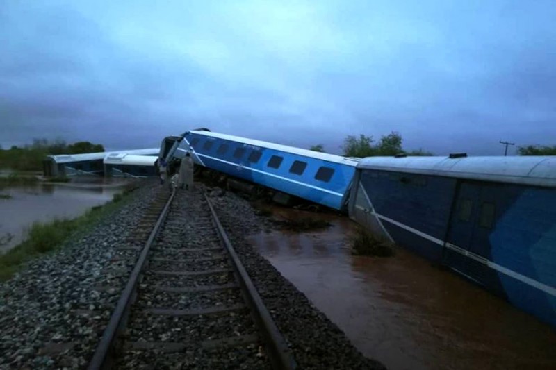 Two die in passenger train accident PIC. FACEBOOK
