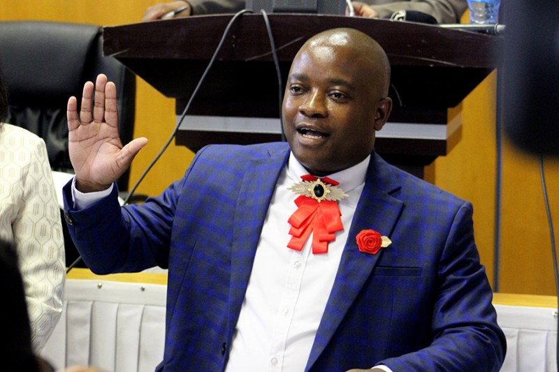 Councillor Lesego Kwambala of Itekeng ward PIC. KEOAGILE BONANG