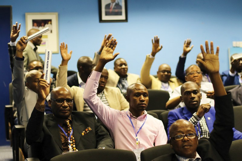 BFA general assembly will tomorrow decide on the length of the term for regional leaders PIC: KENNEDY RAMOKONE