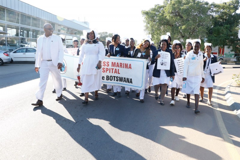 Nurses want to be remunerated accordingly PIC: MORERI SEJAKGOMO