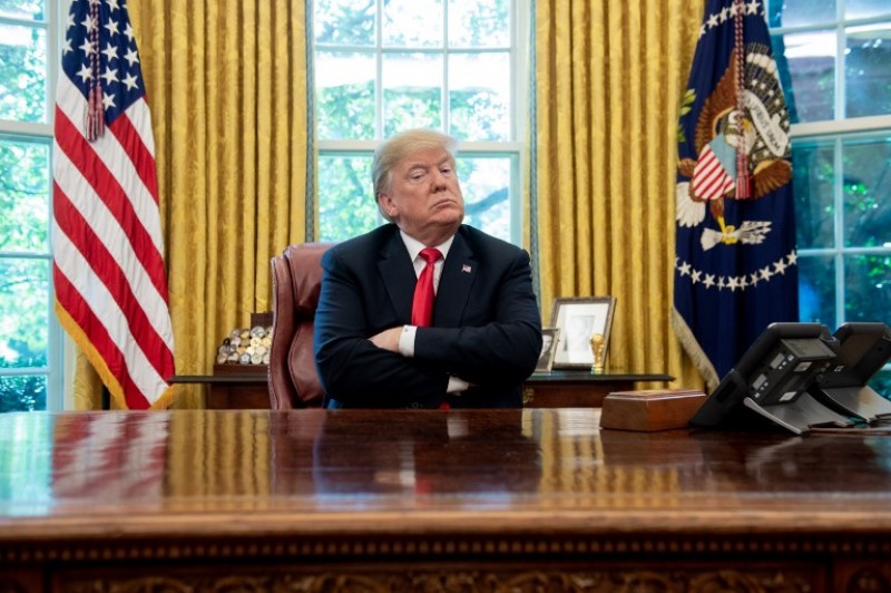 US president Donald Trump