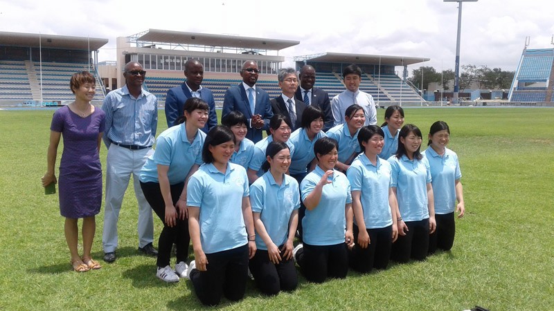 Chukyo University softball side PIC: CALISTUS KOLANTSHO
