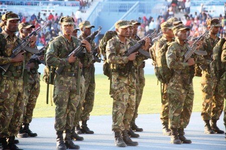 BDF soldiers FILE PIC