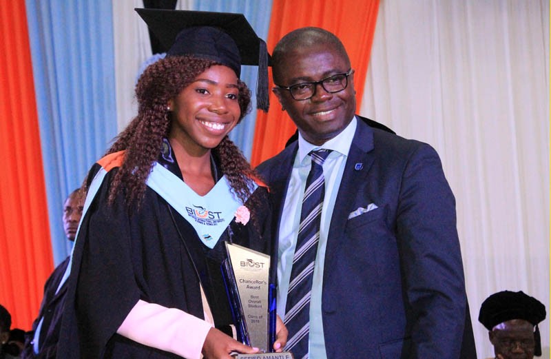 Kwelagano (21) Named BIUST Class of 2018 Top Achiever :: Mmegi Online