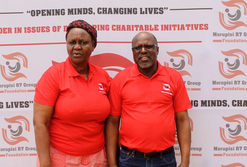 Mr and Mrs Morupisi