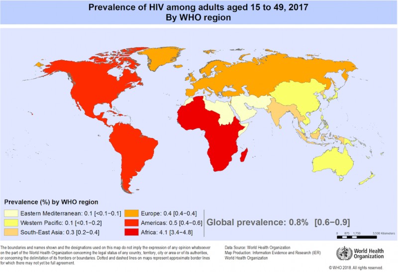 Botswana rate third highest HIV prevalence in the world - report ...