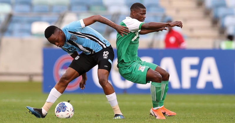 The Zebras face the Copper Bullets PIC: COSAFA