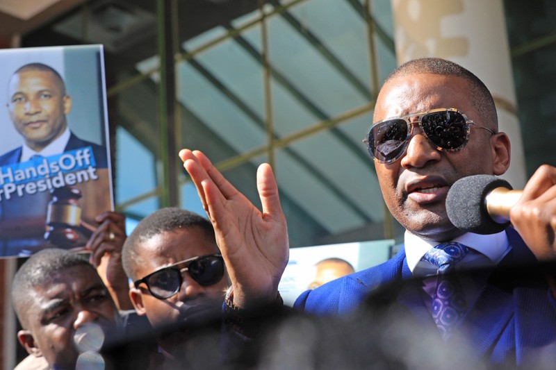 UDC President Duma Boko PIC. THALEFANG CHARLES