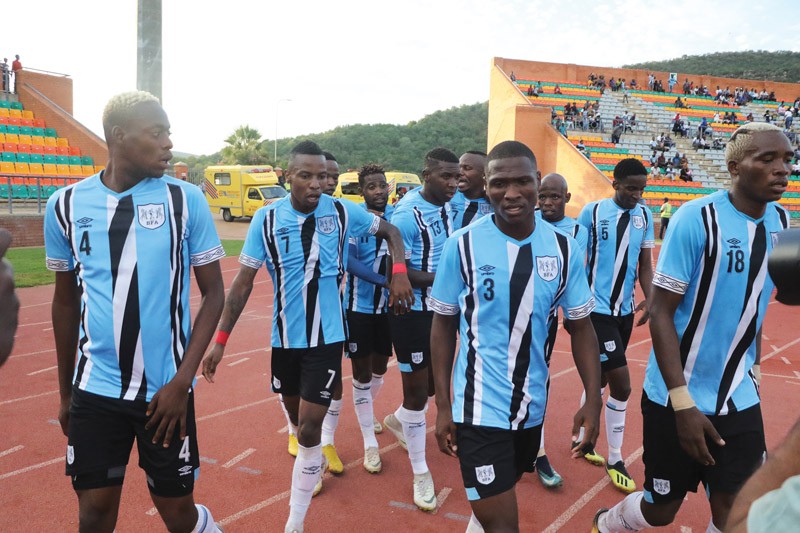 Zebras lost to Zambia in the final of the COSAFA Cup PIC: KENNEDY RAMOKONE