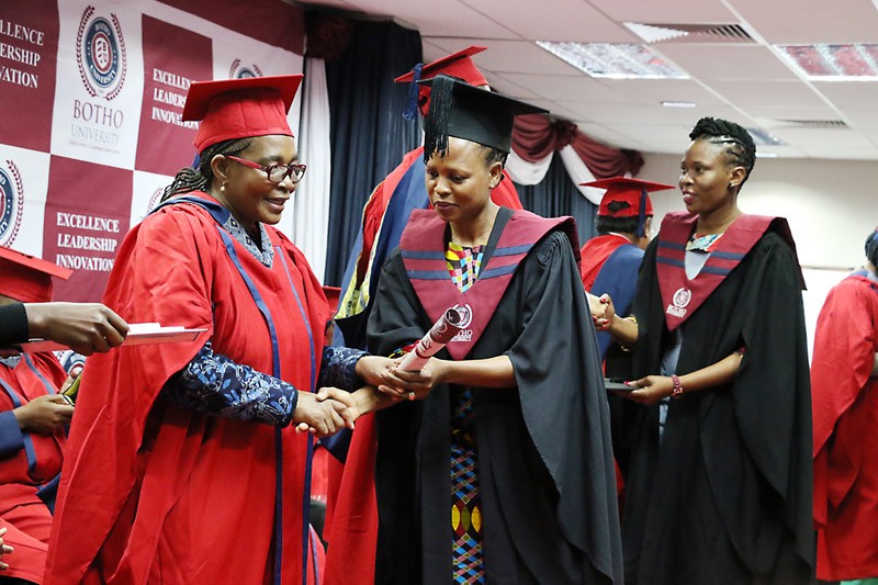 Botho University graduation ceremoney FILE PIC