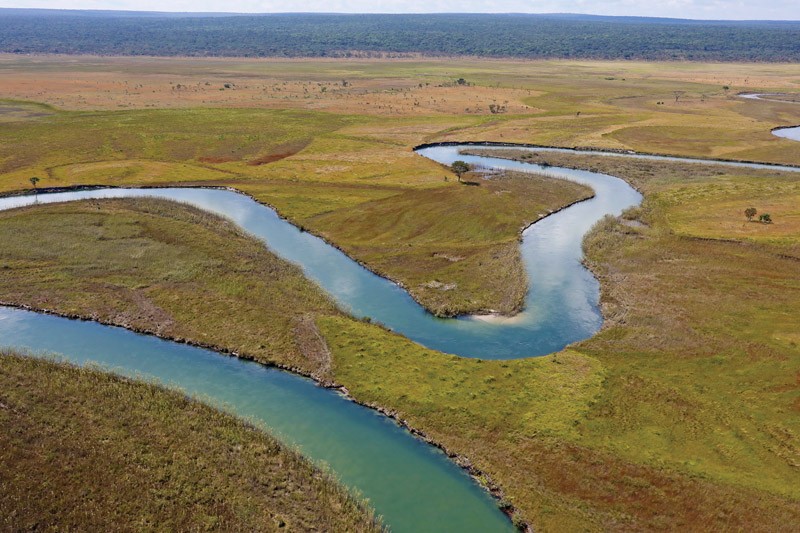 Cuito River in Angola PIC: THALEFANG CHARLES