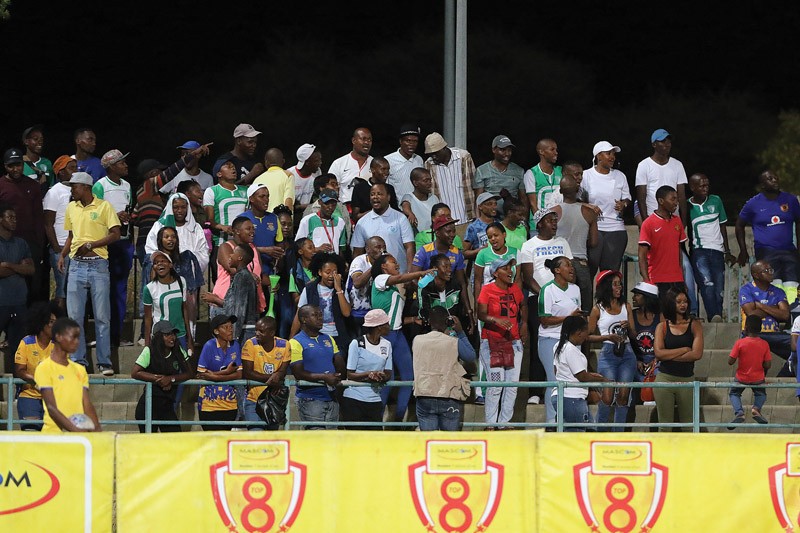 Fans during Mascom Top 8 encounter