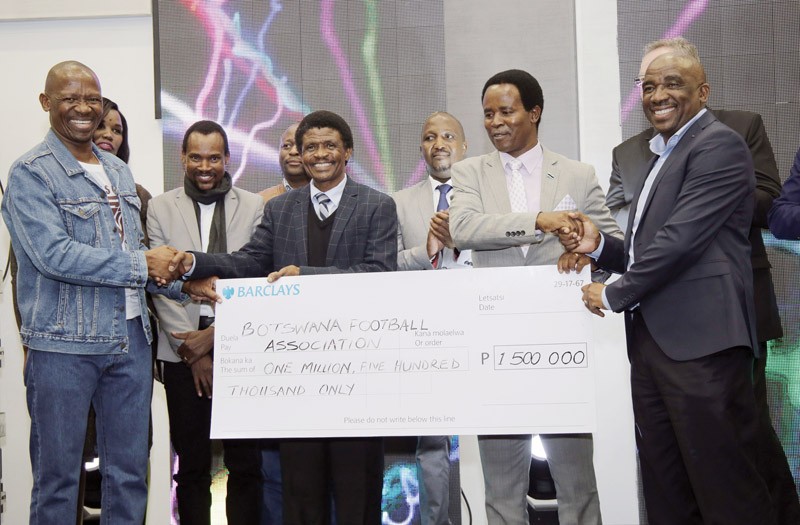 BFA and Baboneng signed the broadcasting deal last year PIC: PRESS PHOTO